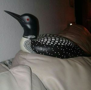 Hand carved Minnesota Loon